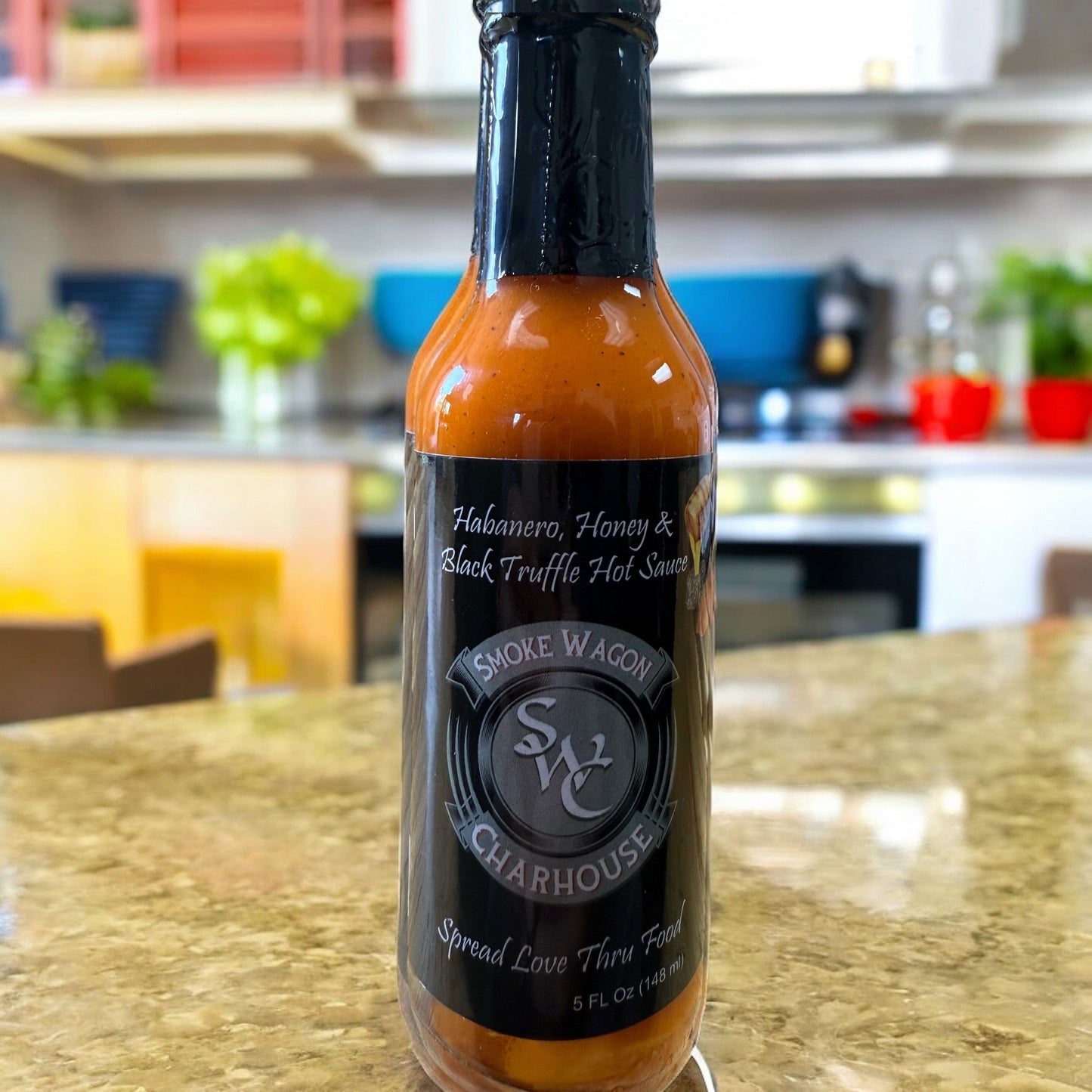 Smoke Wagon Charhouse Habenro Honey & Black Truffle Hot Sauce - FREE SHIPPING