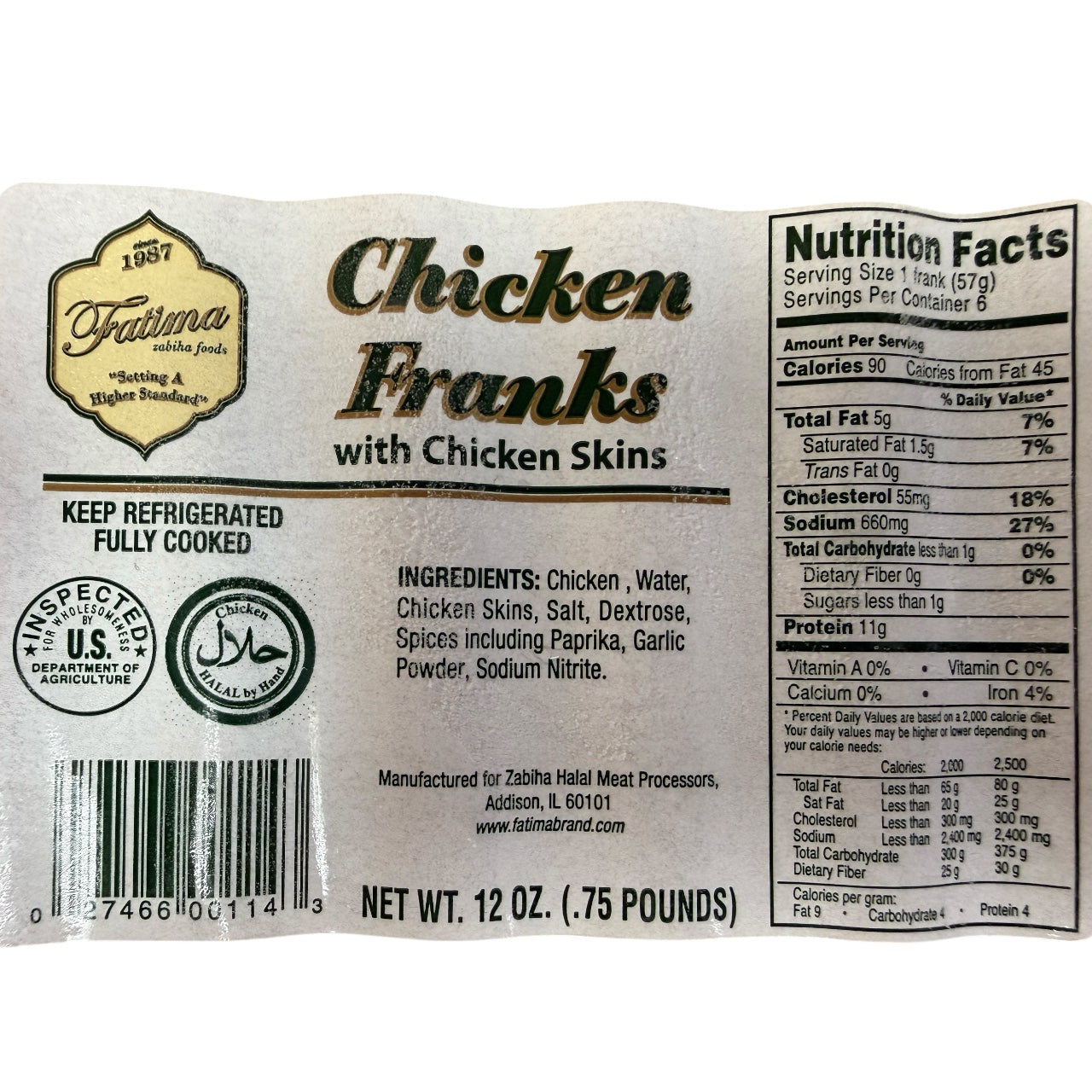 Chicken Franks - Regular & Spicy