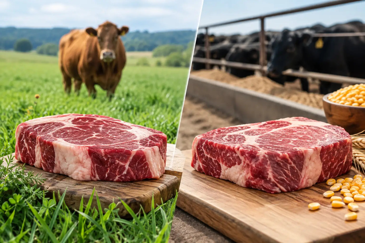 Grass Fed Versus Grain Fed: Which Beef Fits?