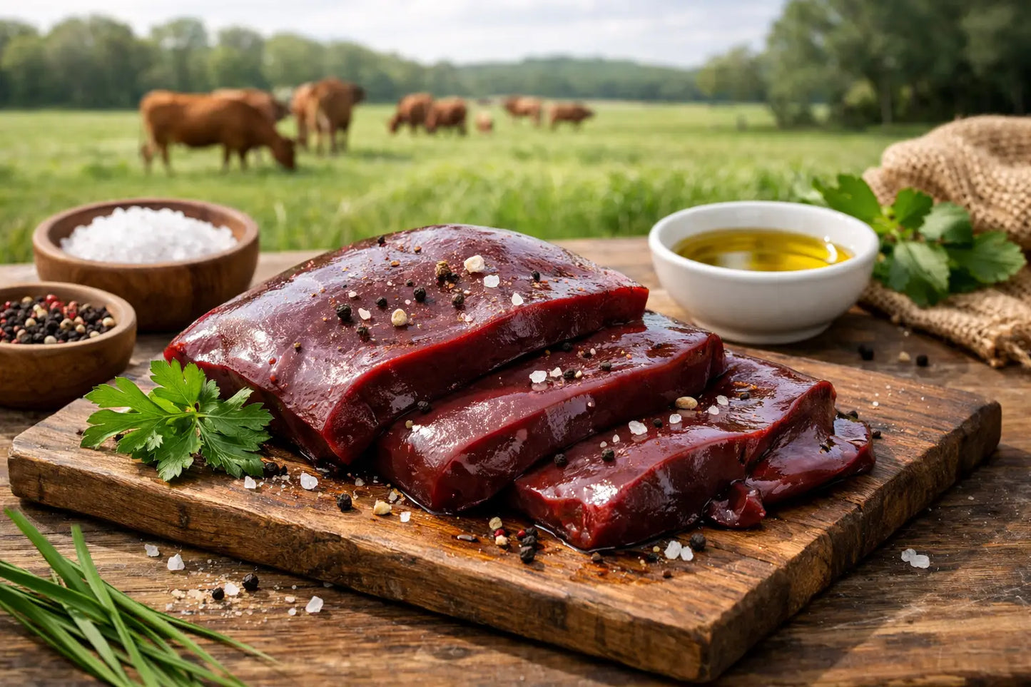 Grass Fed Grass Finished Organic Beef Liver
