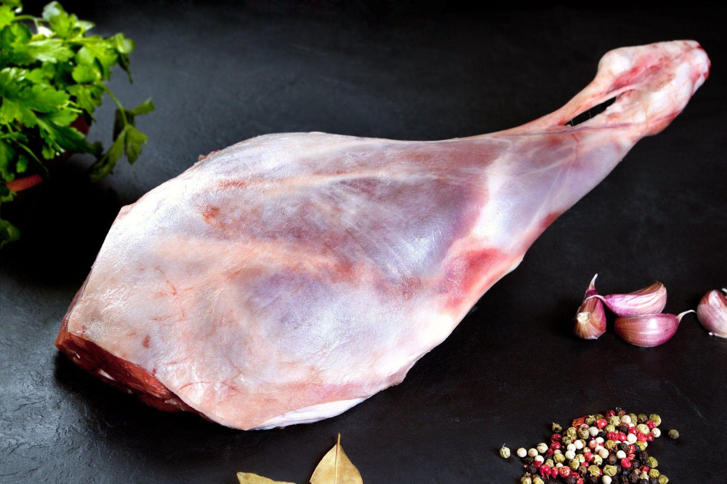 Bone-in goat leg, a versatile cut for roasting - BillyDoe Meats