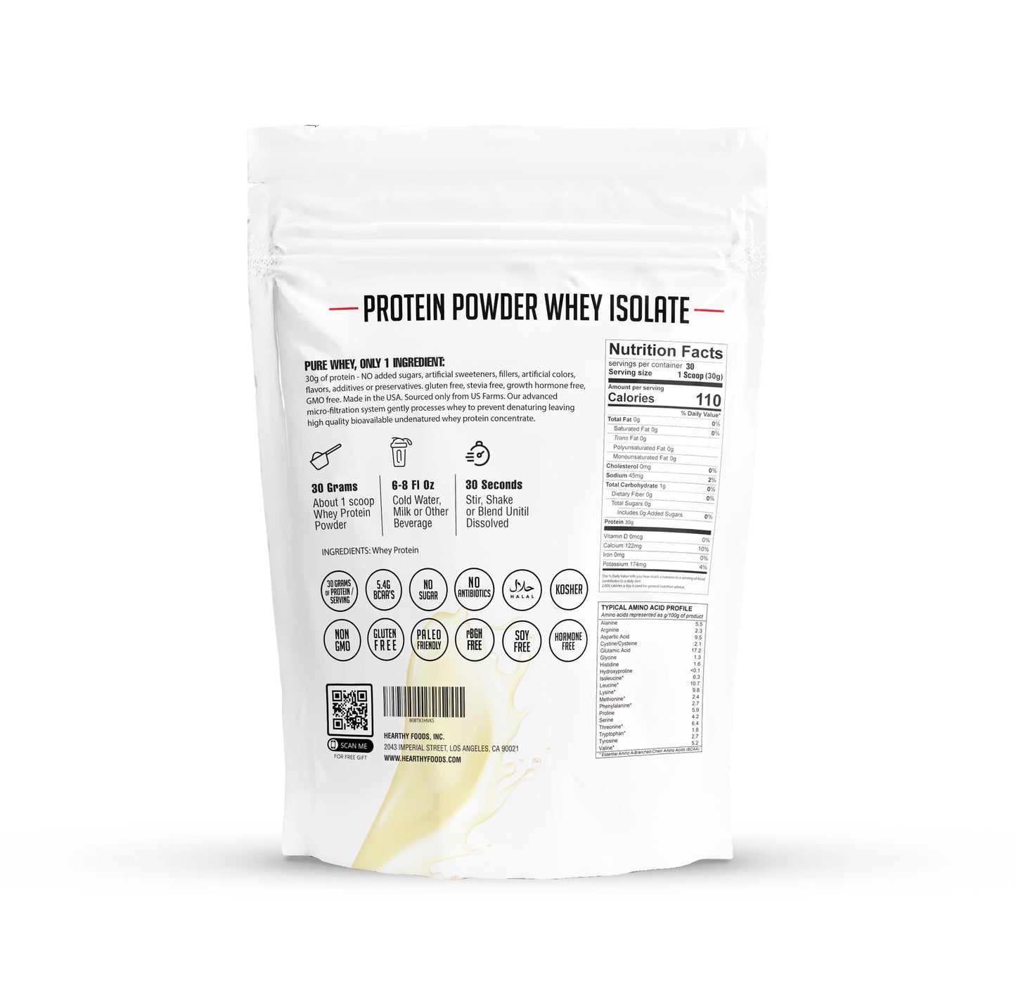 
                  
                    Whey Protein Powder Isolate Unsweetened
                  
                