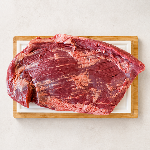 Grass-fed grass-finished organic beef brisket