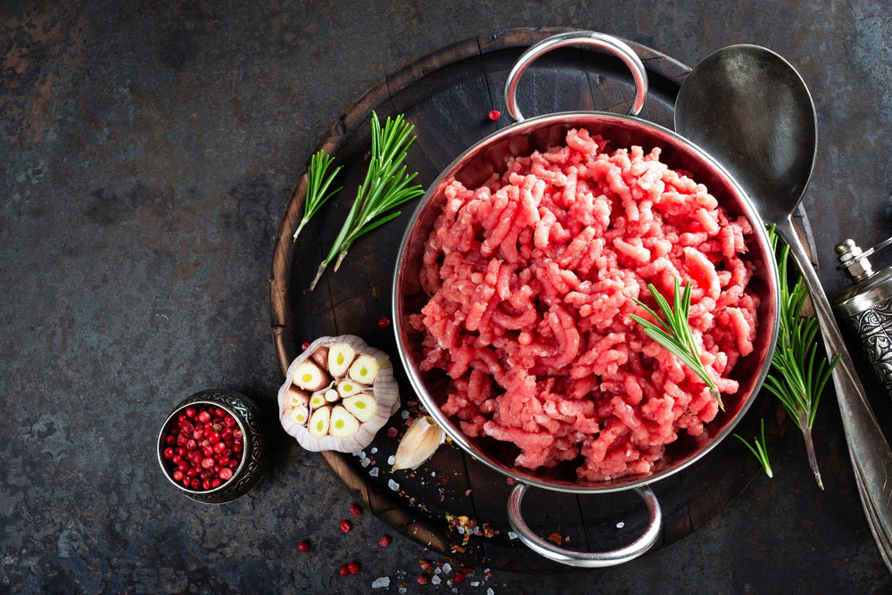 Black angus ground beef