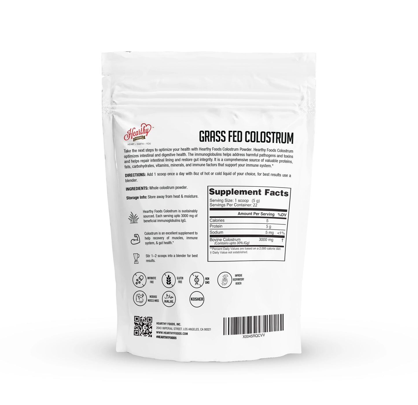 
                  
                    Grass Fed Colostrum Powder
                  
                