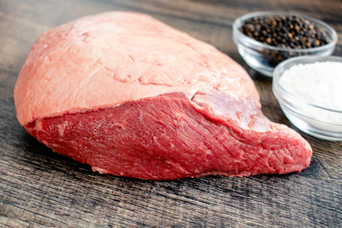 Grass-fed grass-finished organic whole picanha roast