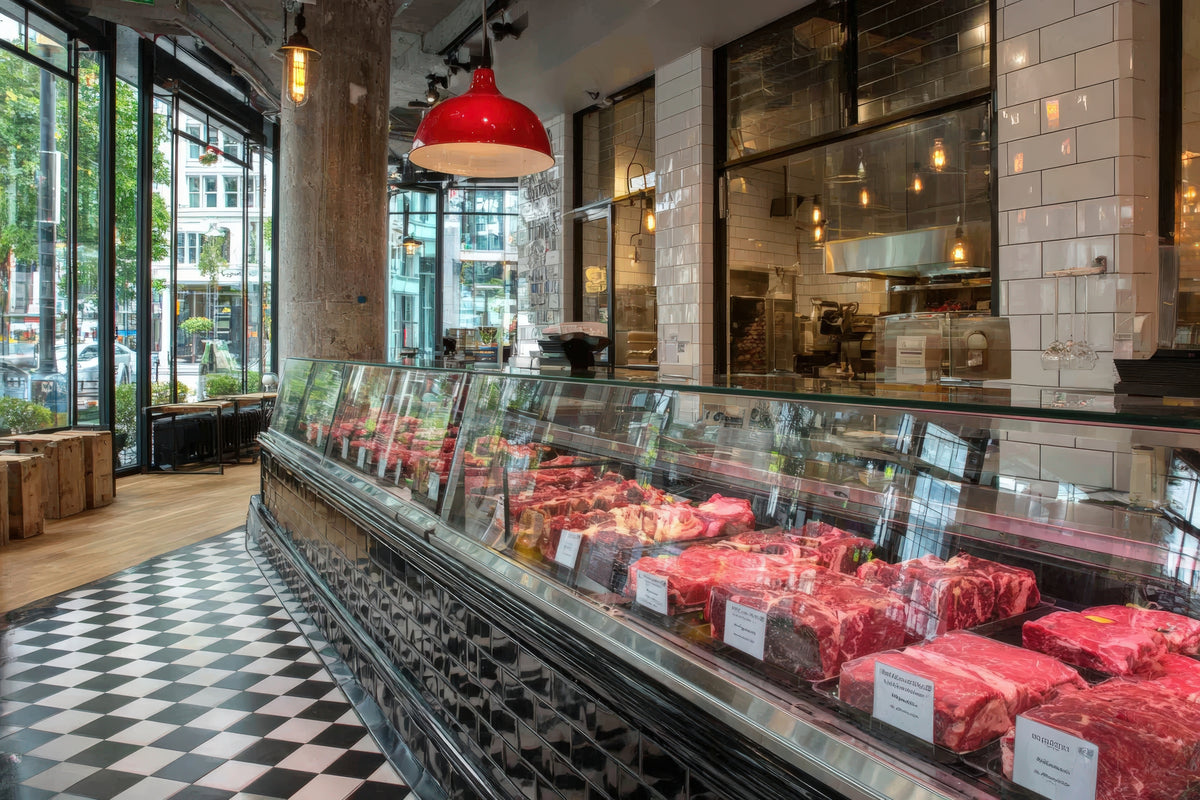 Variety of lamb cuts from one whole lamb