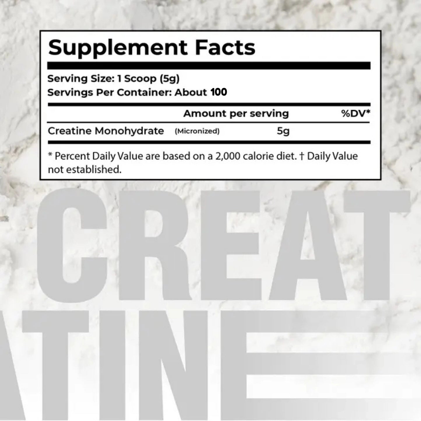 
                  
                    Creatine Monohydrate 5G
                  
                