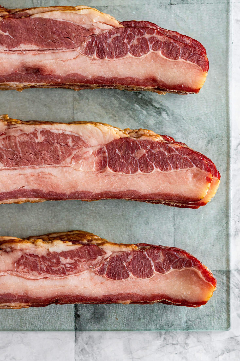 Beef Bacon Thick Cut ( Beef Belly Strips ) ~ 1 LB - BillyDoe Meats