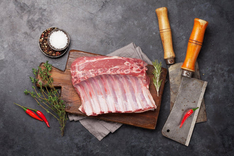 Goat Rack ~ 1.25 LBS - BillyDoe Meats
